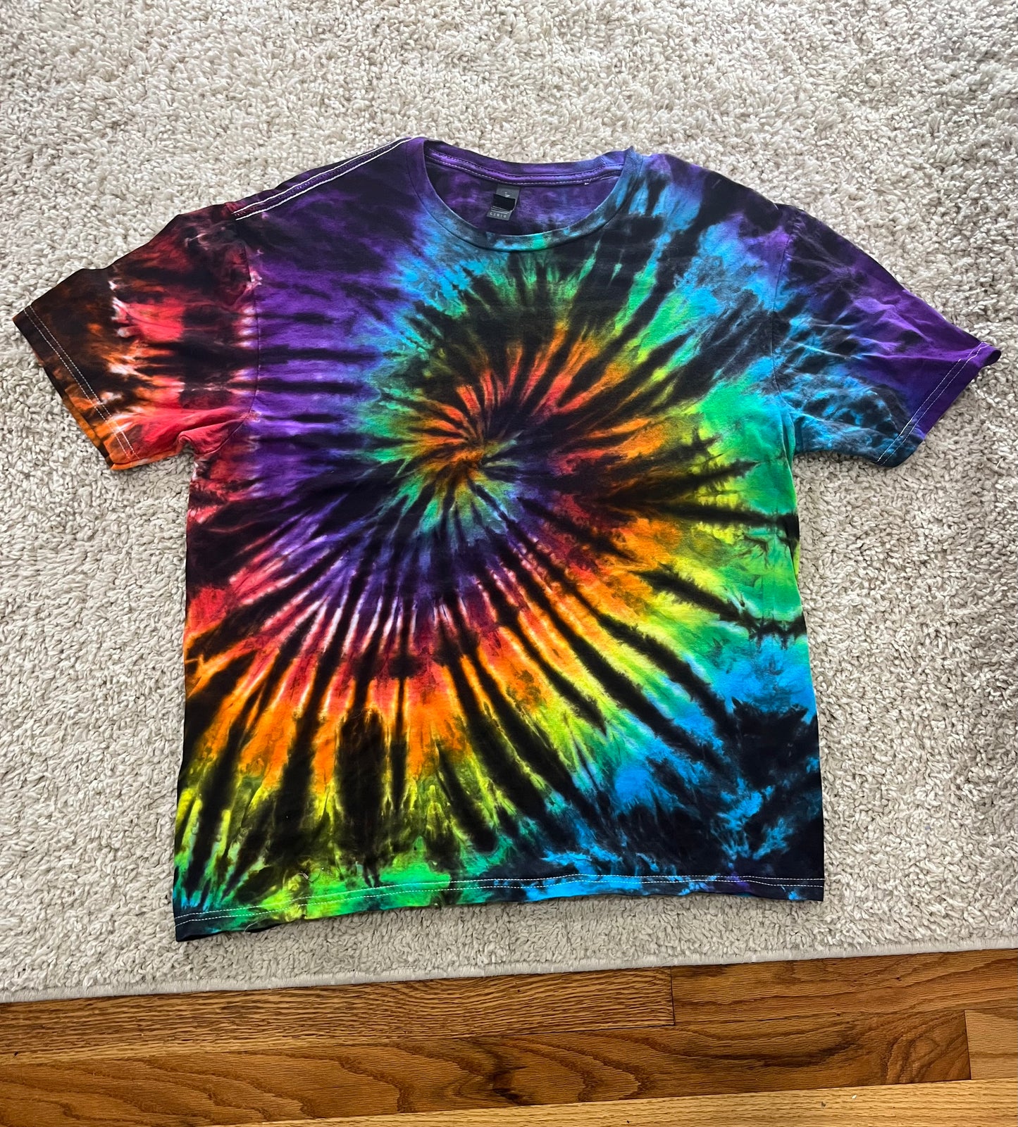 Rainbow with Black T-shirt