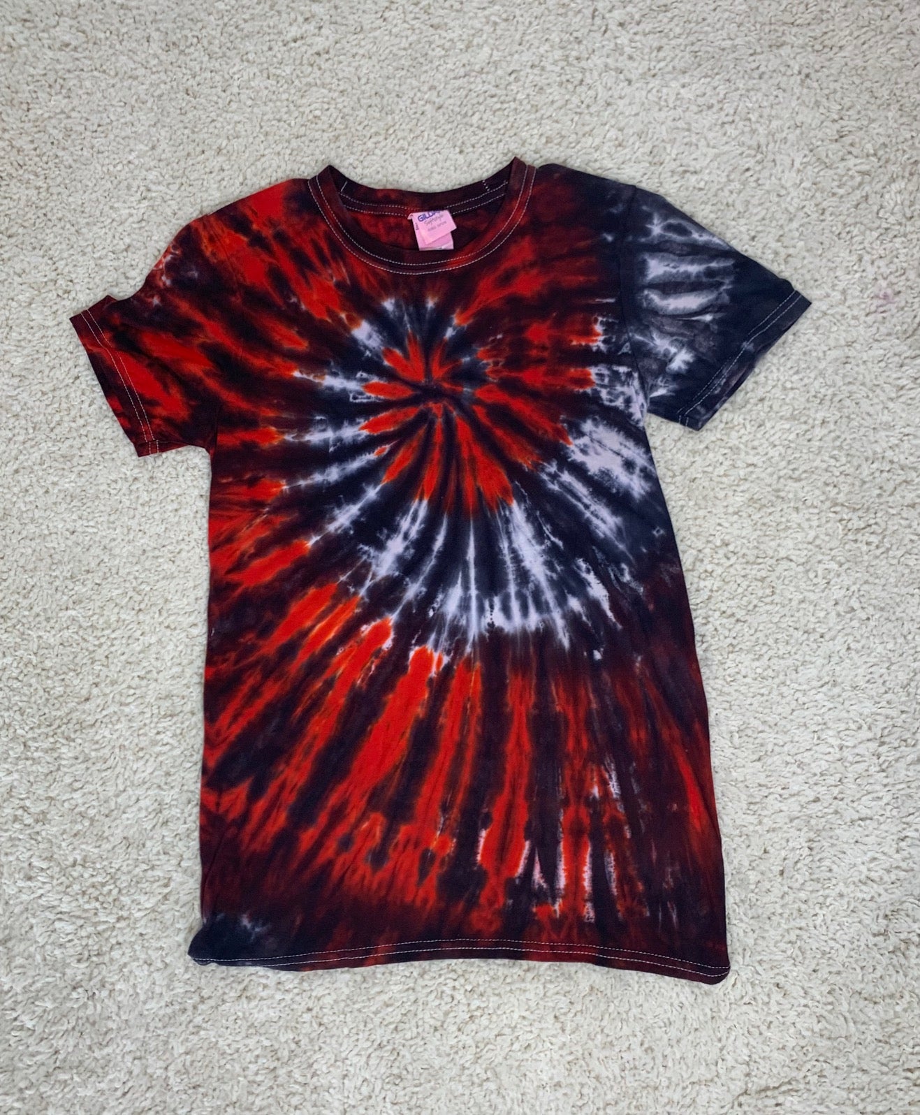 Spiral Red/Black/White