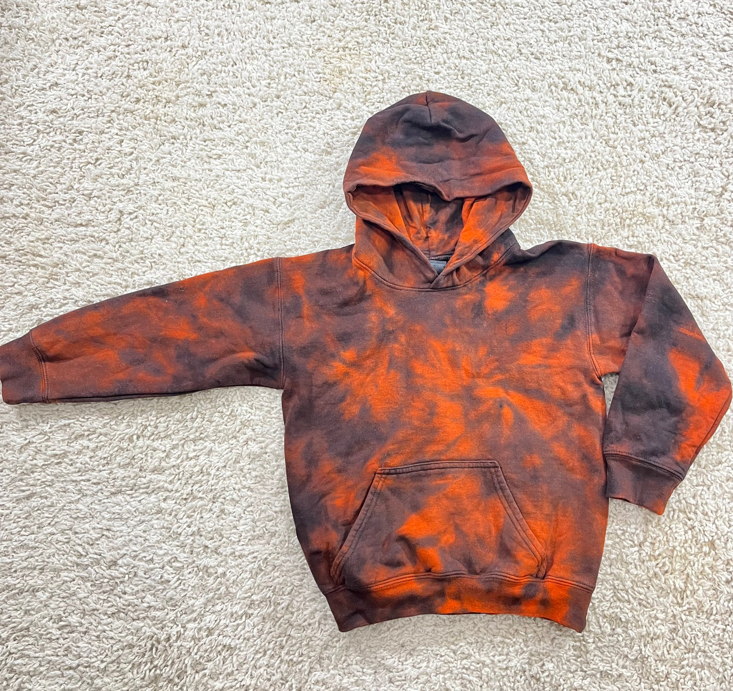 Black and Orange Youth Sweatshirt