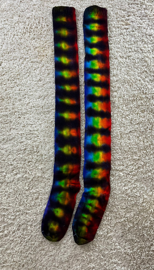 Rainbow Thigh-high Socks